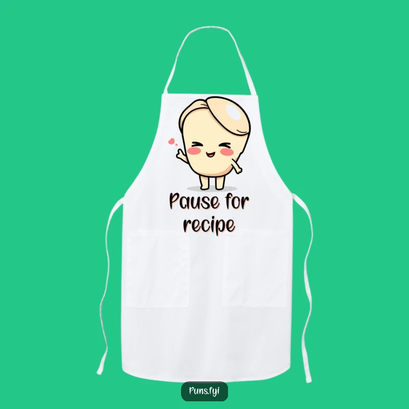 Funny Semicolon Wink Apron: Hilarious Kitchen Wear for the Witty Chef