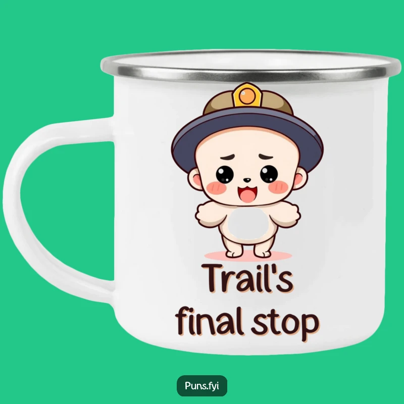 Adventure-Ready Funny Period Character Camping Mug!