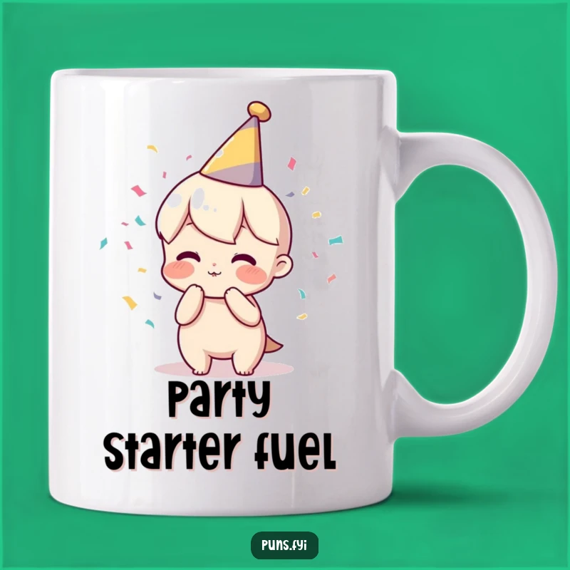 Funny Party Character Mug: Hilarious Celebration Gift for Fun Lovers