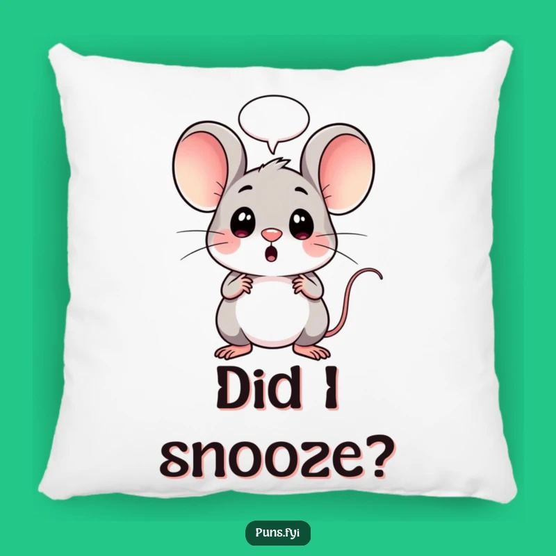 Funny Surprise Mouse Pillow: Snuggle Up with This Shockingly Cute Kawaii Cushion