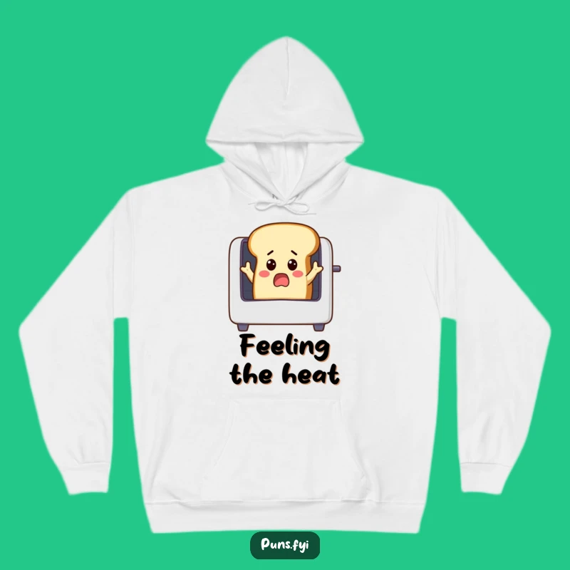 Funny Surprised Bread Hoodie, Cozy and Hilarious Gift for Toast Addicts and Bread Fans