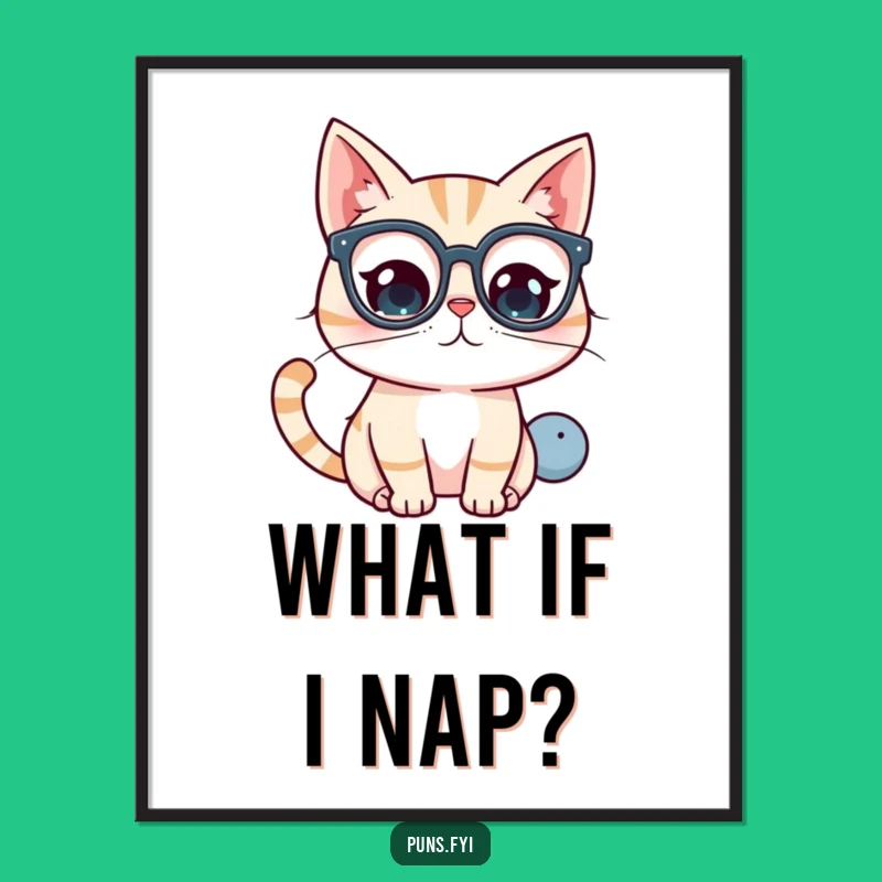 Free Printable Kawaii Cat Art: Curious Decor, Smart Downloadable Wall Art!