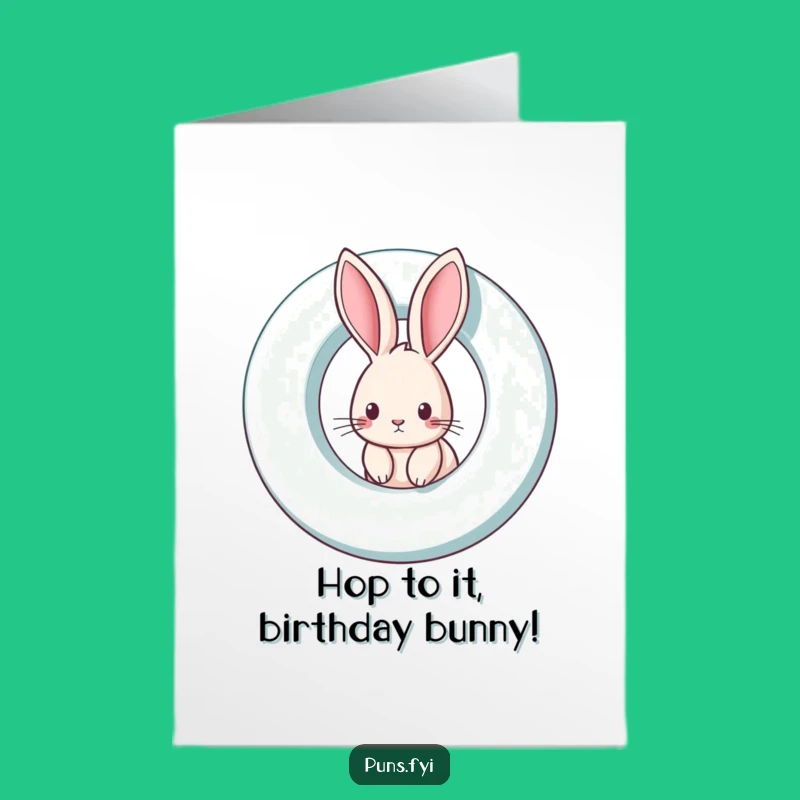 Surprise them with a birthday wish from this curious rabbit! This free printable card is fun and easy to print at home.