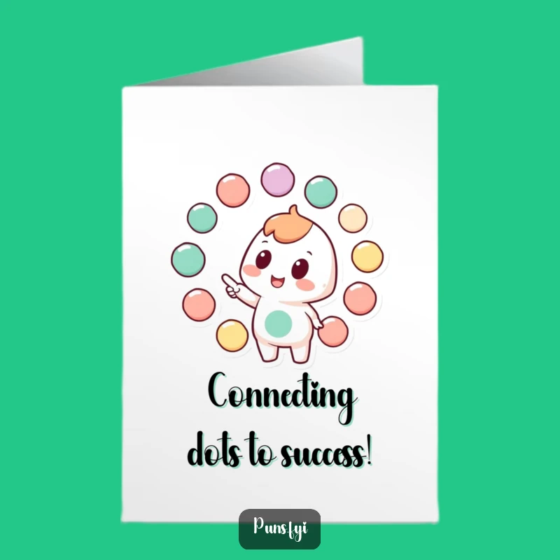 Free Printable Congrats Card: Network Success Funny Downloadable Gift