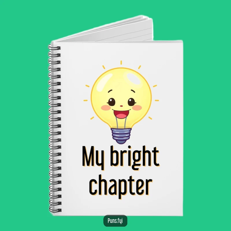 Funny Lightbulb Notebook: Jot Down Your Brightest, Funniest Ideas