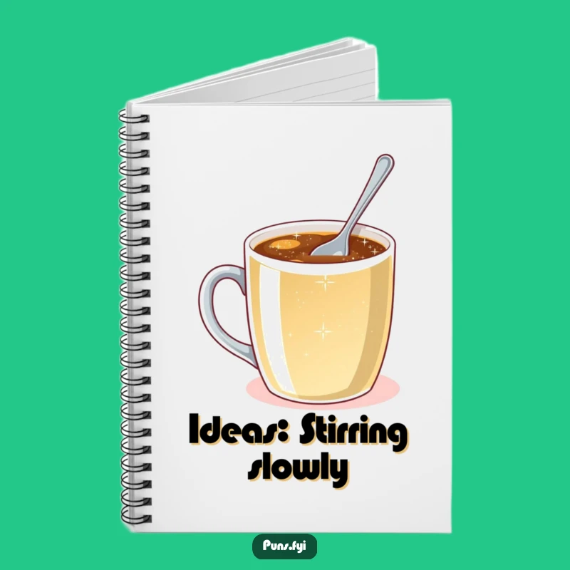 Funny Tiny Spoon Notebook: Epic Stirring Journal & Design, Perfect Humorous Gift for Planners