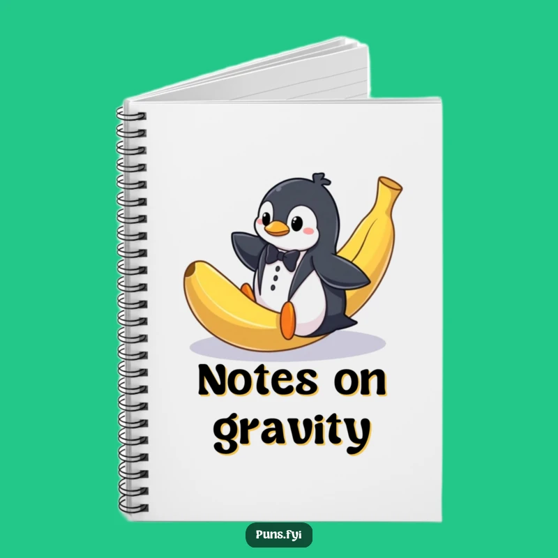 Funny Penguin Tuxedo Slip Notebook: Jot Down Your Thoughts with Humorous Flair!
