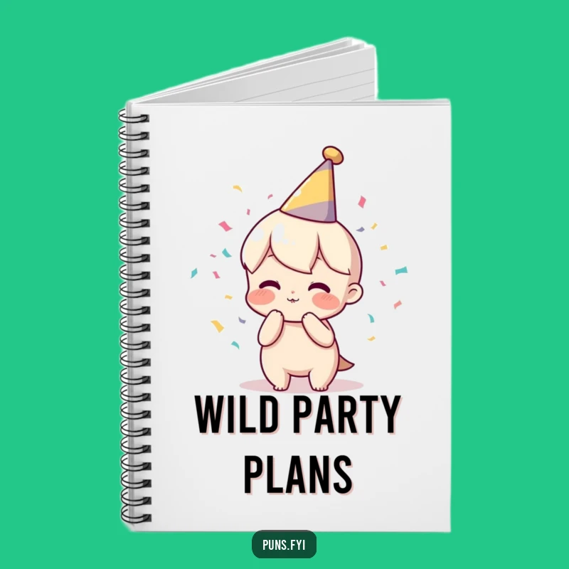 Funny Party Hat Notebook: Hilarious Journal for Party Ideas