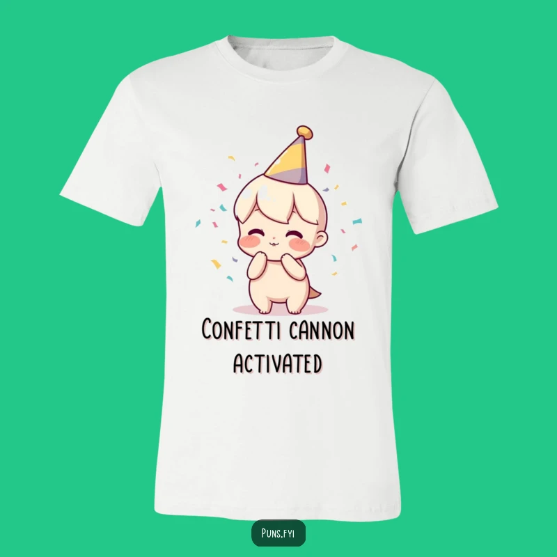 Funny Party Hat Tee: Festive & Hilarious Celebration Shirt Gift