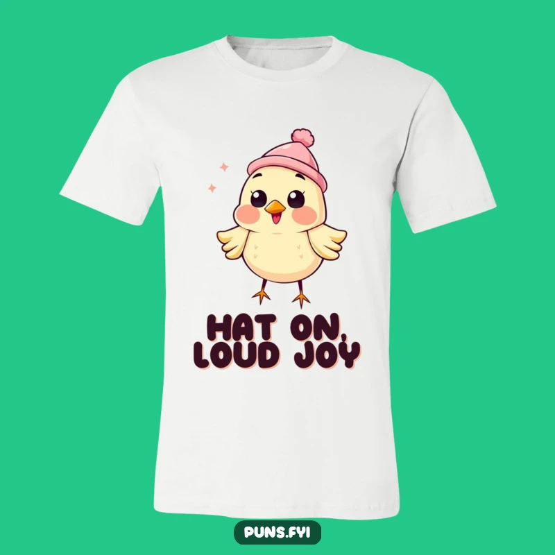 Funny Bird Hat T-Shirt: Hilarious Apparel for Chirpy Personalities