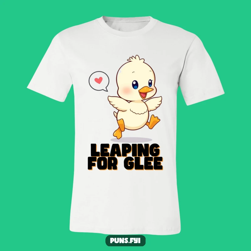 Funny Happy Duckling T-Shirt: Wear Your Joy with This Kawaii Tee!