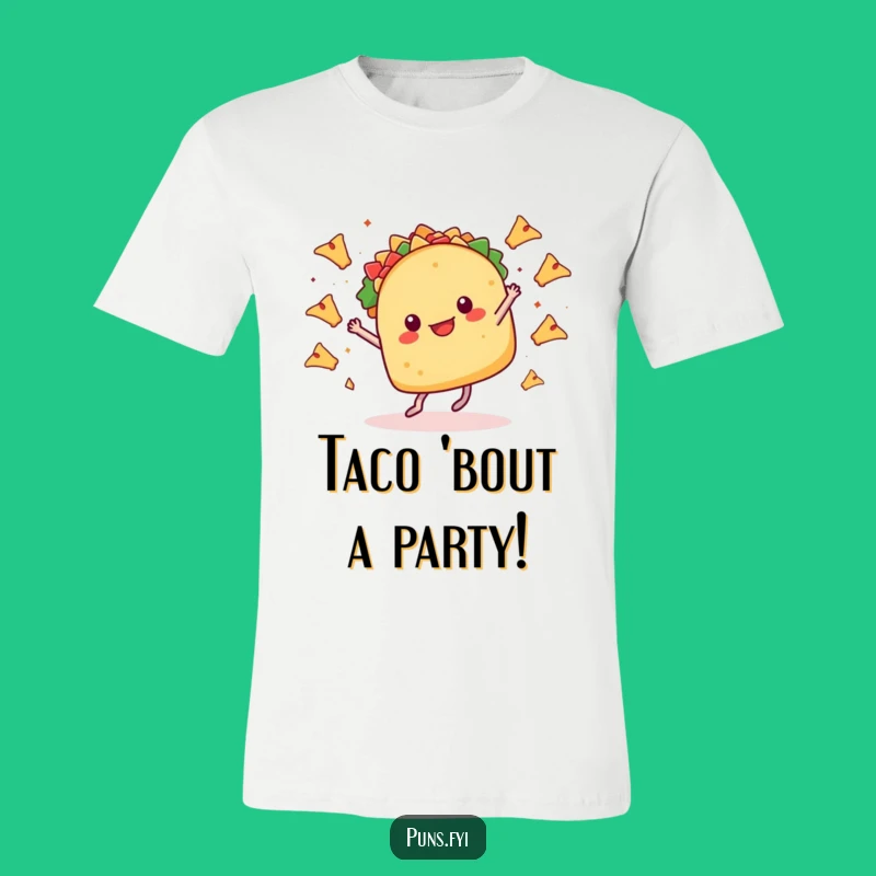 Funny Taco Dance T-Shirt: Wear Your Fiesta Spirit with Hilarious Nacho Power!