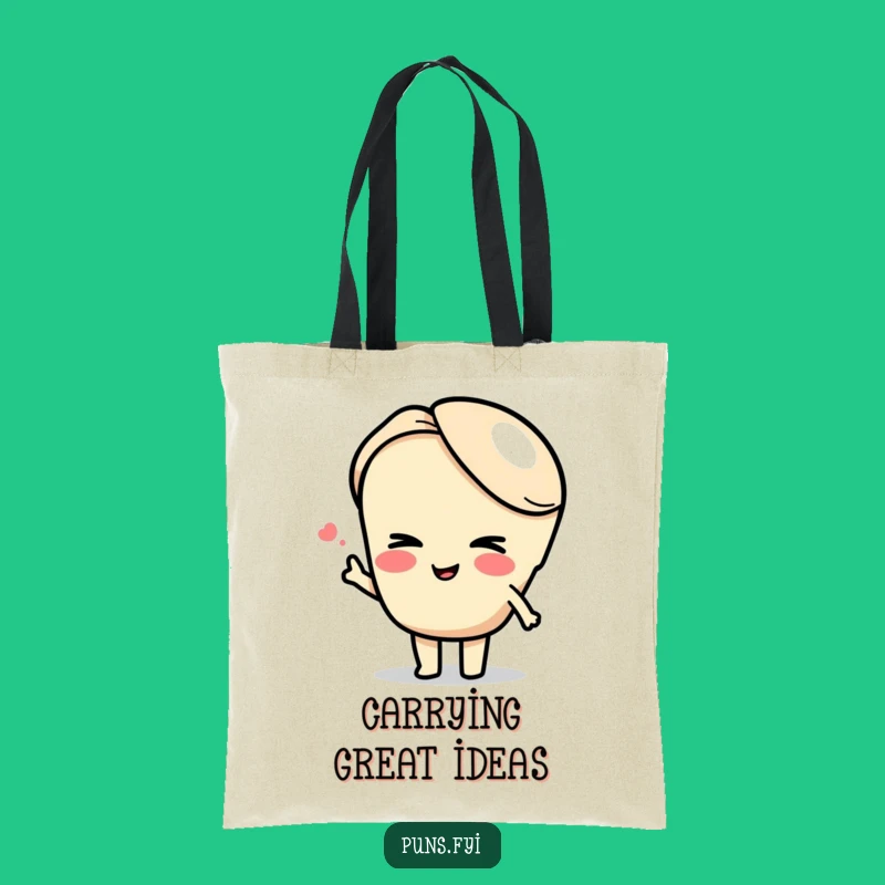 Funny Semicolon Wink Tote Bag: Hilarious Accessory for the Wordy